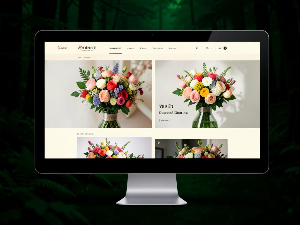 Site web réalisé pour Atelier Fanny Fleurs