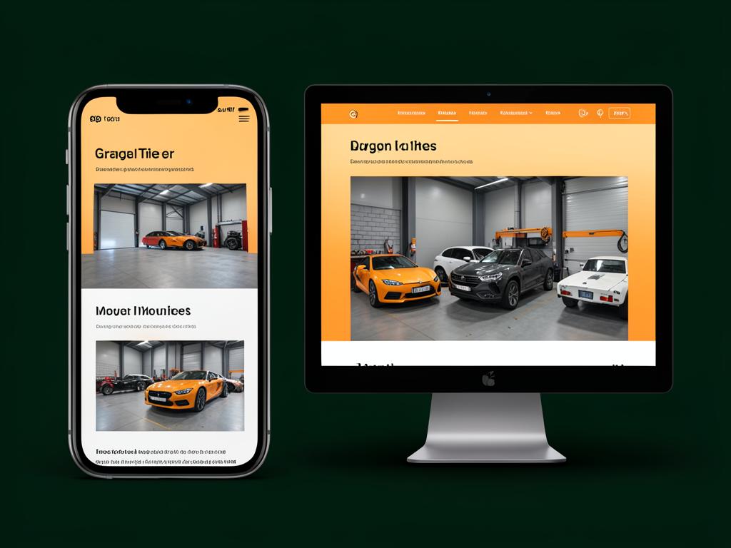 Site web réalisé pour Garage Ferrand