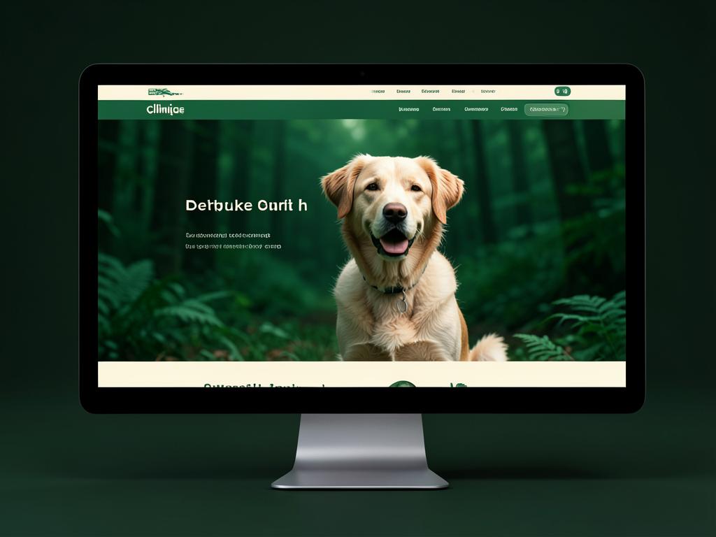 Site web réalisé pour Clinique vétérinaire Gouin
